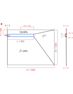 Showerlay Wiper 4 Way 1600. . . 