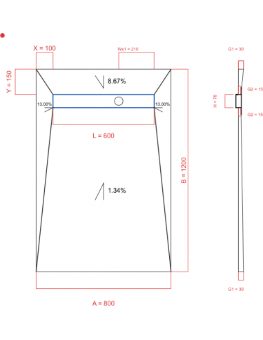 Resinbase Wiper 4 Way 800 X 1200 Mm. . . 