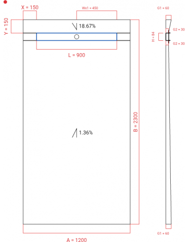 Showerlay Wiper 2 Way 1200 X 2300 Mm. . . 