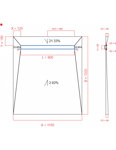 Resinbase Wiper 4 Way 1150 X 1300 Mm. . . 