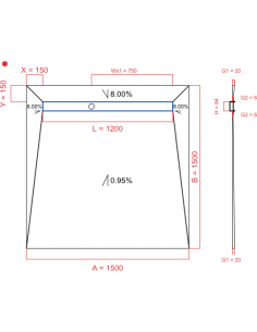 Showerlay Wiper 4 Way 1500. . . 
