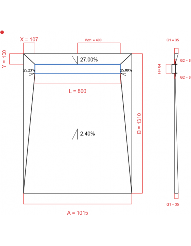 Resinbase Wiper 4 Way 1015 X 1310 Mm. . . 