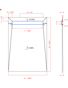 Showerlay Wiper 4 Way 1000. . . 