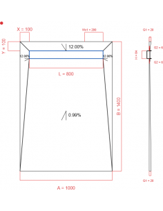 Showerlay Wiper 4 Way 1000. . . 