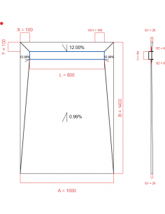 Showerlay Wiper 4 Way 1000. . . 