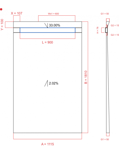 Resinbase Wiper 2 Way 1115 X 1810 Mm. . . 
