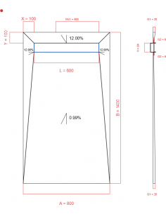 Showerlay Wiper 4 Way 800 X. . . 