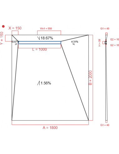 Resinbase Wiper 4 Way 1800 X 2000 Mm. . . 