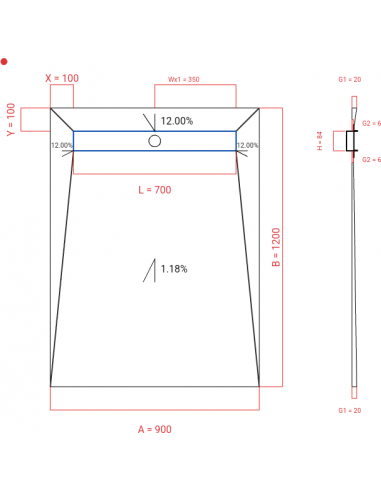 Resinbase Wiper 4 Way 900 X 1200 Mm. . . 