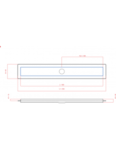 Duschrinne Wiper 800 Mm. . . 