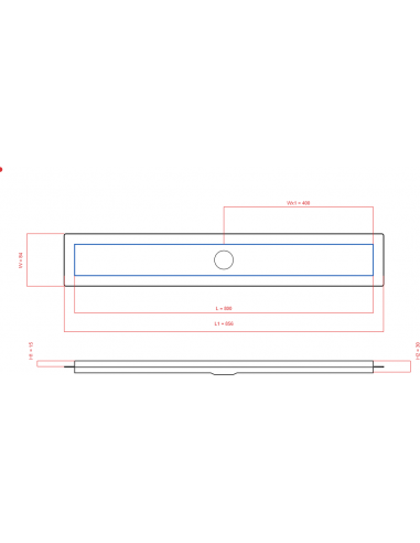 Duschrinne Wiper 800 Mm Premium. . . 