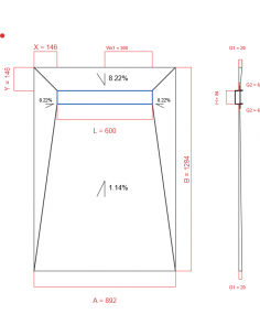 Showerlay Wiper 4 Way 892 X. . . 