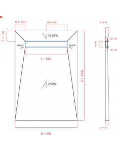 Showerlay Wiper 4 Way 892 X. . . 
