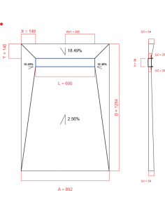 Showerlay Wiper 4 Way 892 X. . . 