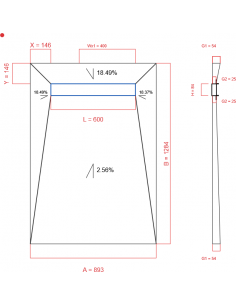 Showerlay Wiper 4 Way 893 X. . . 
