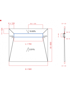 Showerlay Wiper 4 Way 940 X. . . 