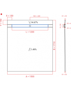 Showerlay Wiper 2 Way 1500. . . 