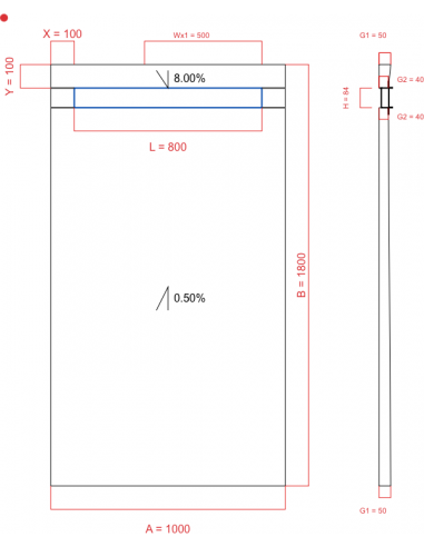 Laybase Wiper 2 Way 1000 X 1800 Mm. . . 
