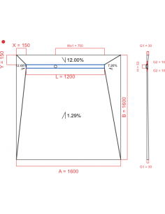 Showerlay Wiper 4 Way 1600. . . 