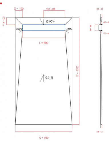 Resinbase Wiper 4 Way 800 X 1500 Mm. . . 