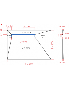 Showerlay Wiper 4 Way 1500. . . 