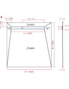 Showerlay Wiper 4 Way 1600. . . 