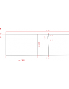Showerlay Wiper 4 Way 1200. . . 