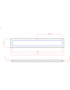 Duschrinne Wiper 800 Mm. . . 