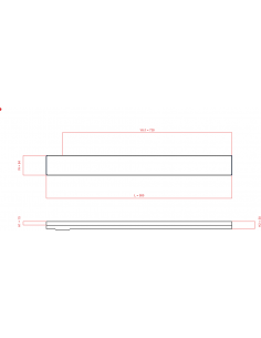 Duschrinne Wiper 800 Mm. . . 