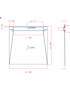 Showerlay Wiper 4 Way 900 X. . . 