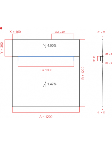 Resinbase Wiper 2 Way 1200 X 1200 Mm. . . 