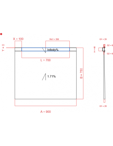 Laybase Wiper 2 Way 900 X 750 Mm. . . 