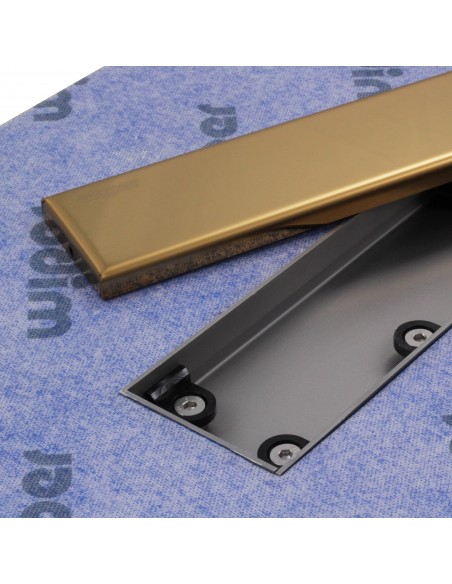 Brass Reversible Ablaufabdeckung Abgehoben – Ablaufkörper Mit Gummidichtung Und Befestigungsschrauben – 