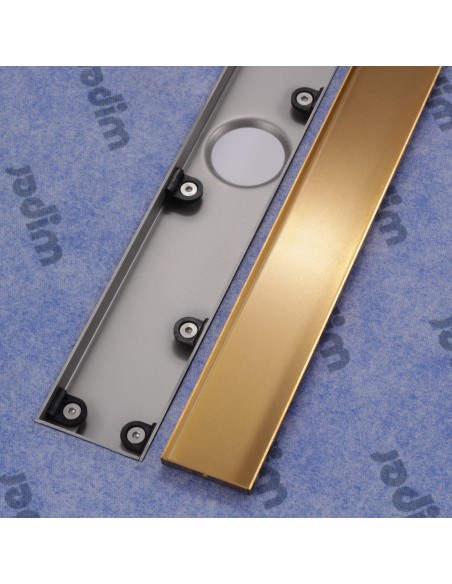 Brass Reversible Ablaufabdeckung Entfernt – Ablaufkörper Mit Zentralem Auslassloch Und Befestigungsschrauben – 