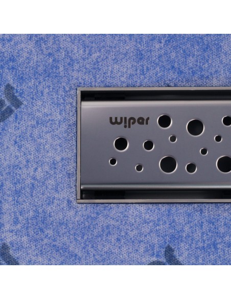 Draufsicht Der Silver Mistral Ablaufabdeckung Auf Der Abdichtungsbahn