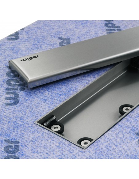 Silver Reversible Ablaufabdeckung Abgehoben – Ablaufkörper Mit Gummidichtung Und Befestigungsschrauben – 