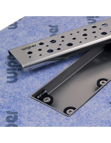 Silver Mistral Ablaufabdeckung Abgehoben – Ablaufkörper Mit Gummidichtung Und Befestigungsschrauben