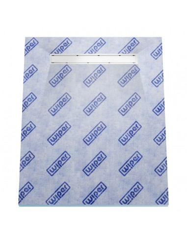 Vinyl - Boden - Nassraum - Set: Duschwanne Mit Geruchsverschluss Und Ablaufabdeckung Ponente