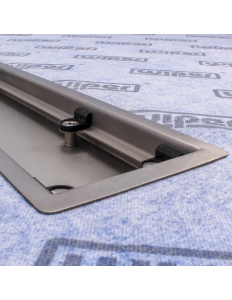 Ponente Linearablauf - Abdeckung Und Kanal Mit Schnellverschluss - Clipmechanismus, Nahaufnahme