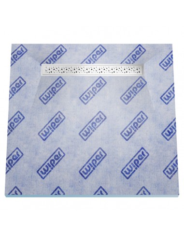 Vinyl - Boden - Nassraum - Set: Duschwanne Mit Geruchsverschluss Und Ablaufabdeckung Mistral