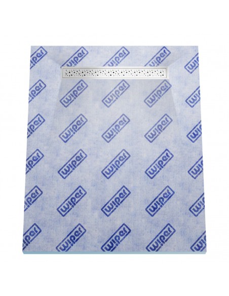 Vinyl - Boden - Nassraum - Set: Duschwanne Mit Geruchsverschluss Und Ablaufabdeckung Mistral