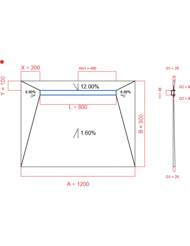 Laybase Wiper 4 Way 1200 X 900 Mm. . . 