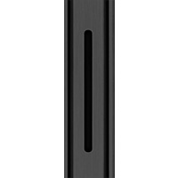 Kuerzbare Duschrinne 50 120 Cm Wiper Intensi 316 Duo Lin Graphite Black Edelstahl 316 Gebuerstet