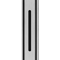 Kuerzbare Duschrinne 50 120 Cm Wiper Intensi 316 Uno Lin Silver Edelstahl 316 Gebuerstet