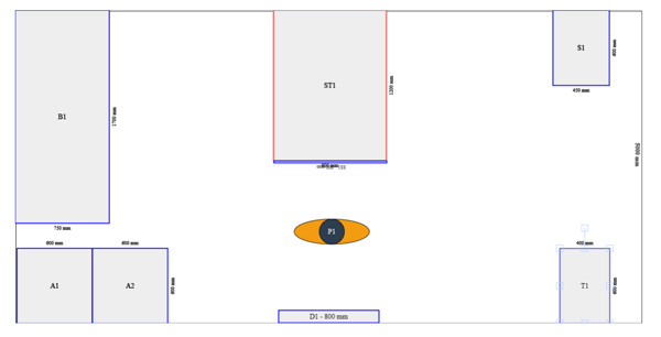 Badezimmer Visualisierung